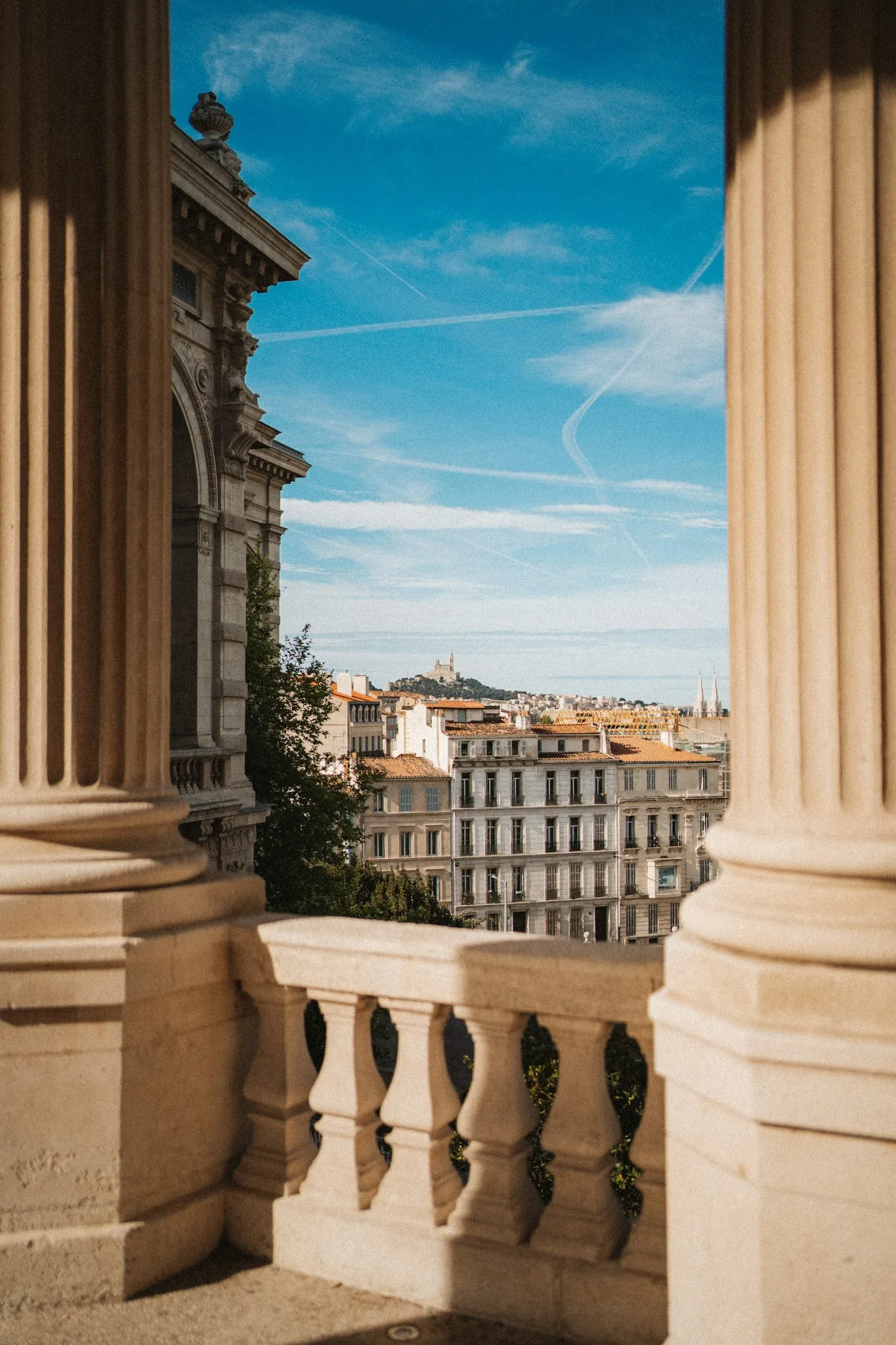 vue depuis le palais Longchamp, Marseille